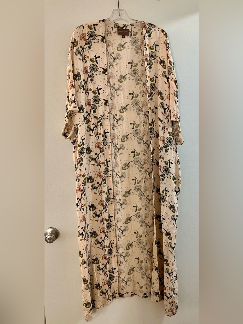 Bel Kazan Floral Maxi Kimono